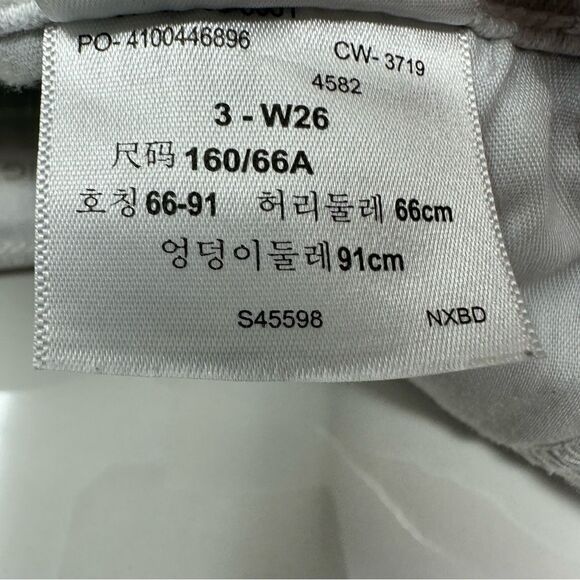 Denizen Distressed High Rise Jean Shorts- Size 26 - Picture 8 of 10